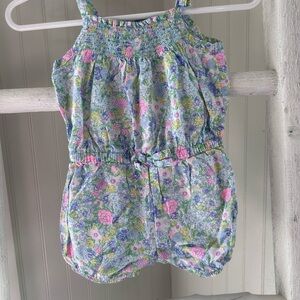 CARTER’S | Tank Top Floral Romper